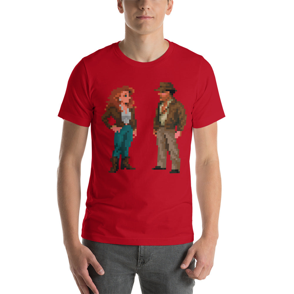 Jones Short-Sleeve Unisex T-Shirt RetroWebShop