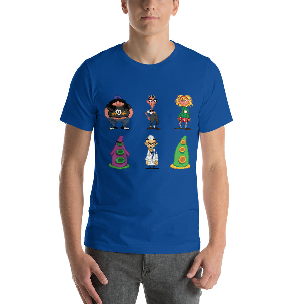 Dag van de Tentakel Unisex T-shirt met korte mouwen
