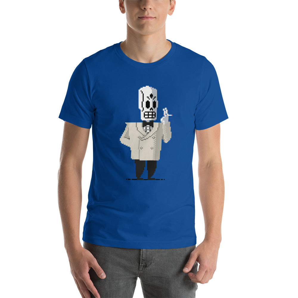 Grim Fandango Short-Sleeve Unisex T-Shirt RetroWebShop