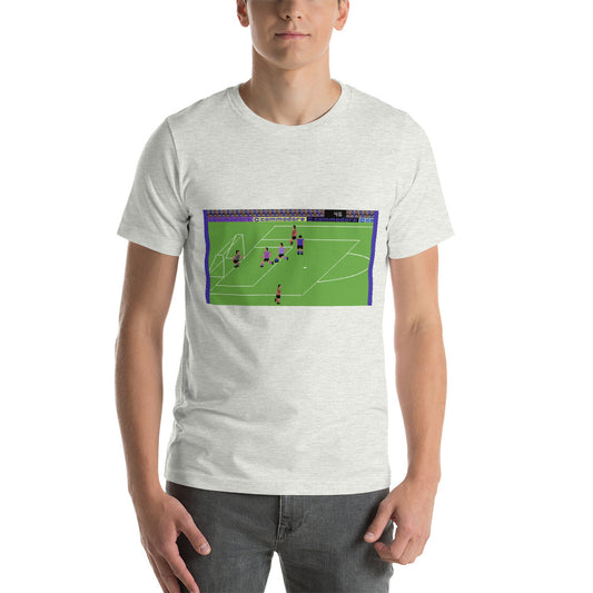 Internationales Fußball-Kurzarm-Unisex-T-Shirt