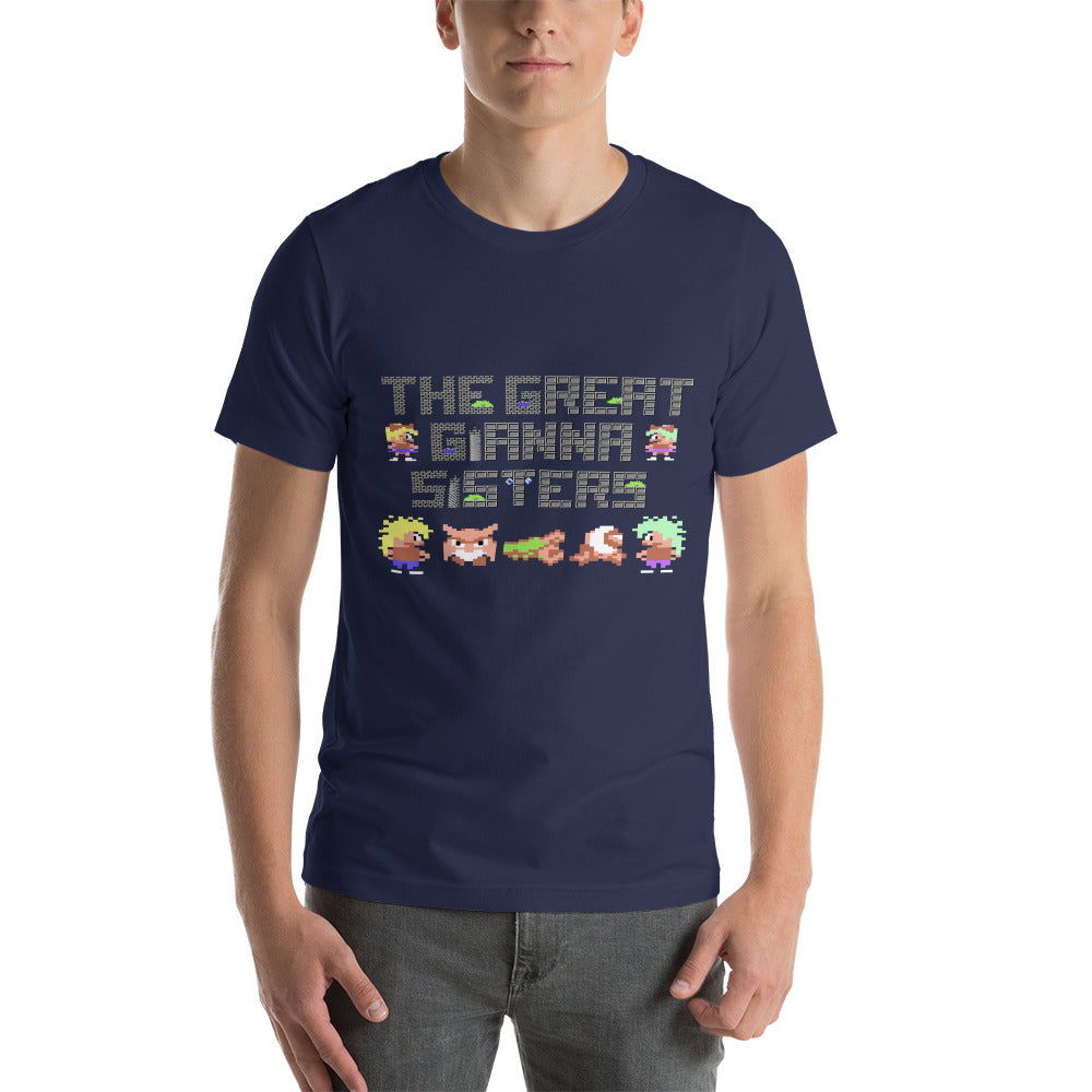 Team Gianna Sisters - Maria Short-Sleeve Unisex T-Shirt RetroWebShop