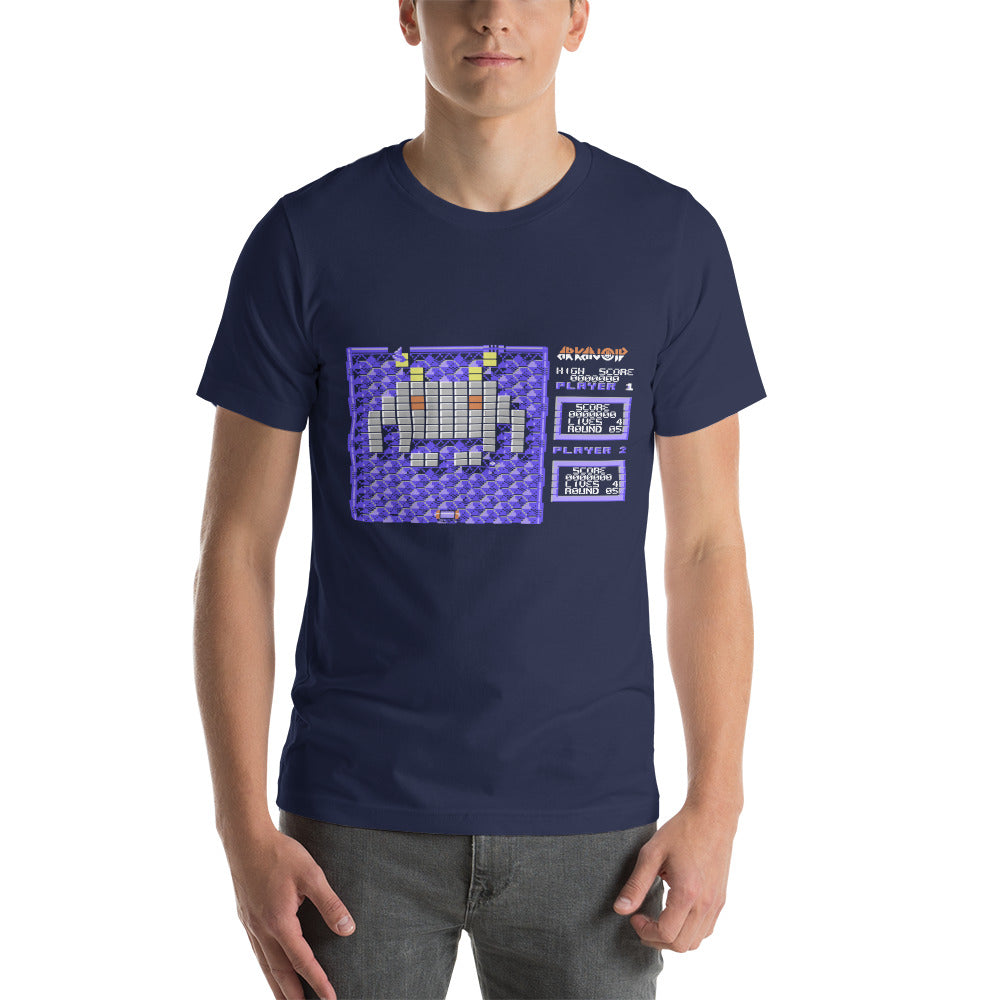 Arkanoid Short-Sleeve Unisex T-Shirt RetroWebShop