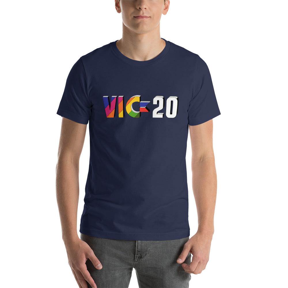 VIC20 Short-Sleeve Unisex T-Shirt RetroWebShop
