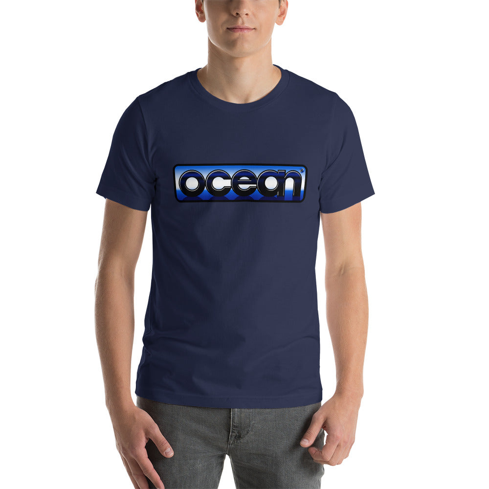 Ocean Short-Sleeve Unisex T-Shirt RetroWebShop