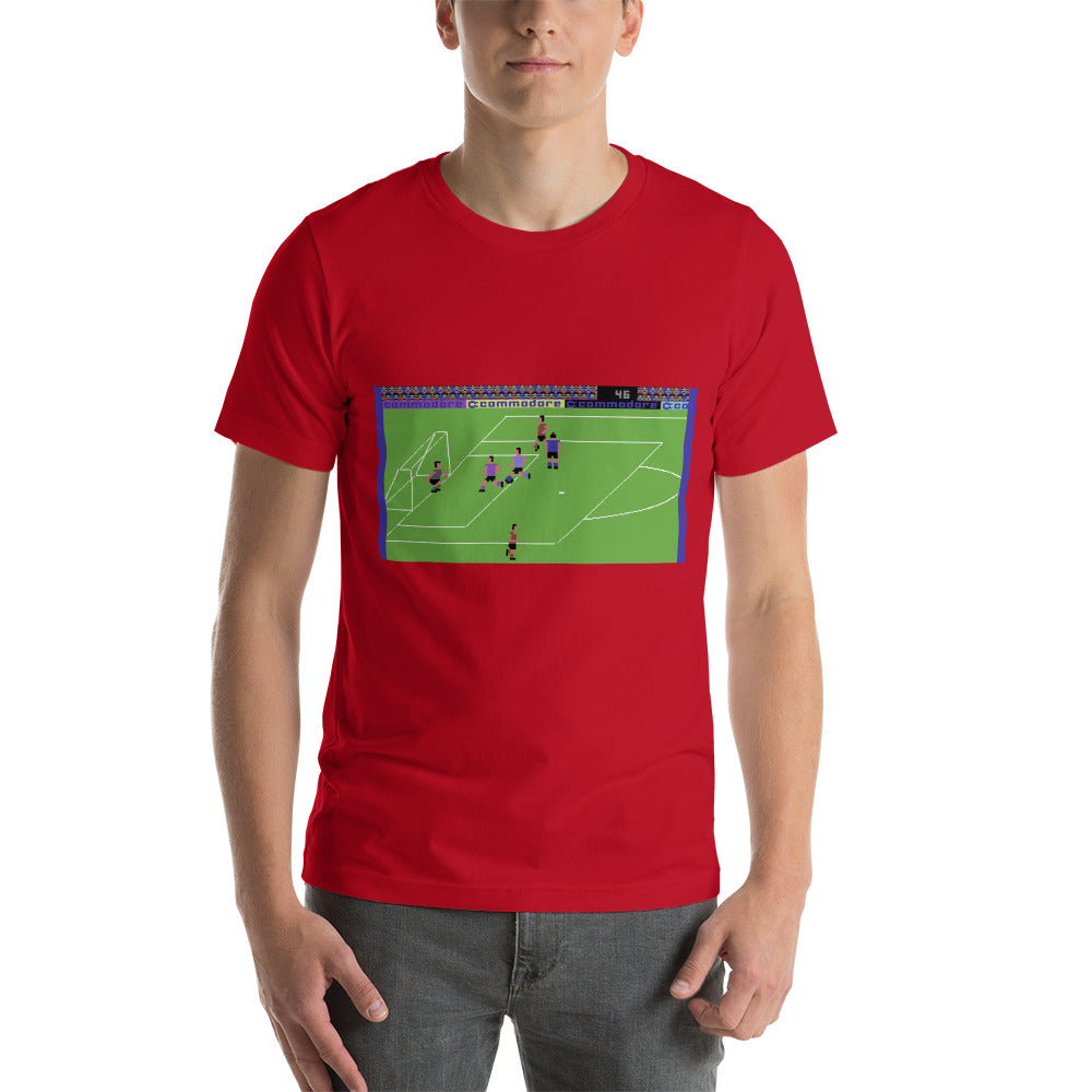 Internationales Fußball-Kurzarm-Unisex-T-Shirt