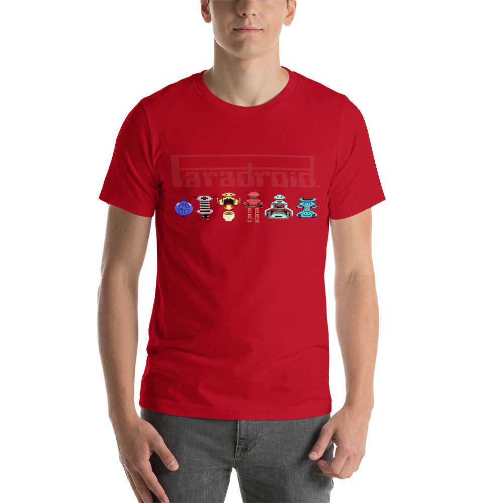 Paradroid Short-Sleeve Unisex T-Shirt RetroWebShop