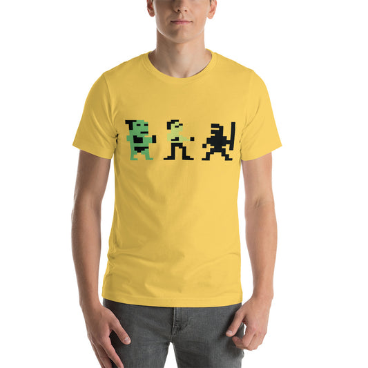 Bruce Lee Kurzarm-Unisex-T-Shirt
