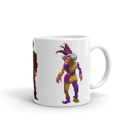 Kyranda Weiß glänzende Tasse