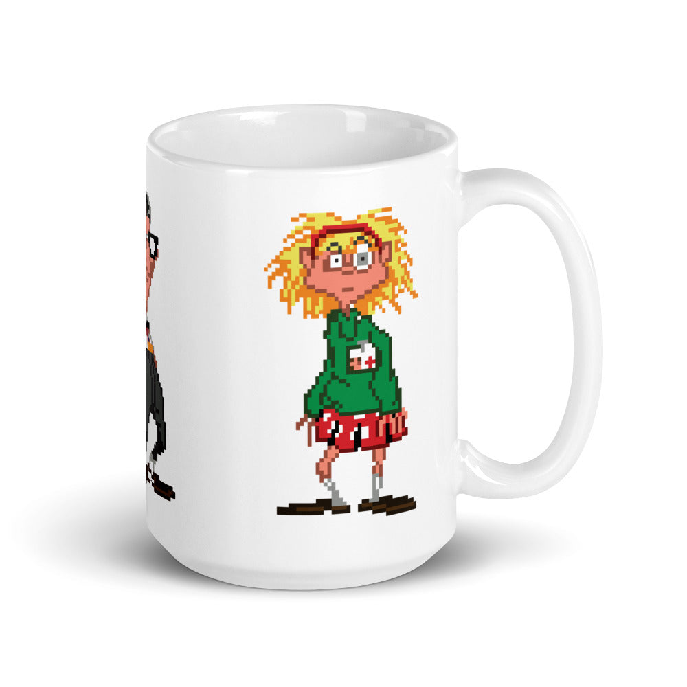 Day of the Tentacle White glossy mug RetroWebShop