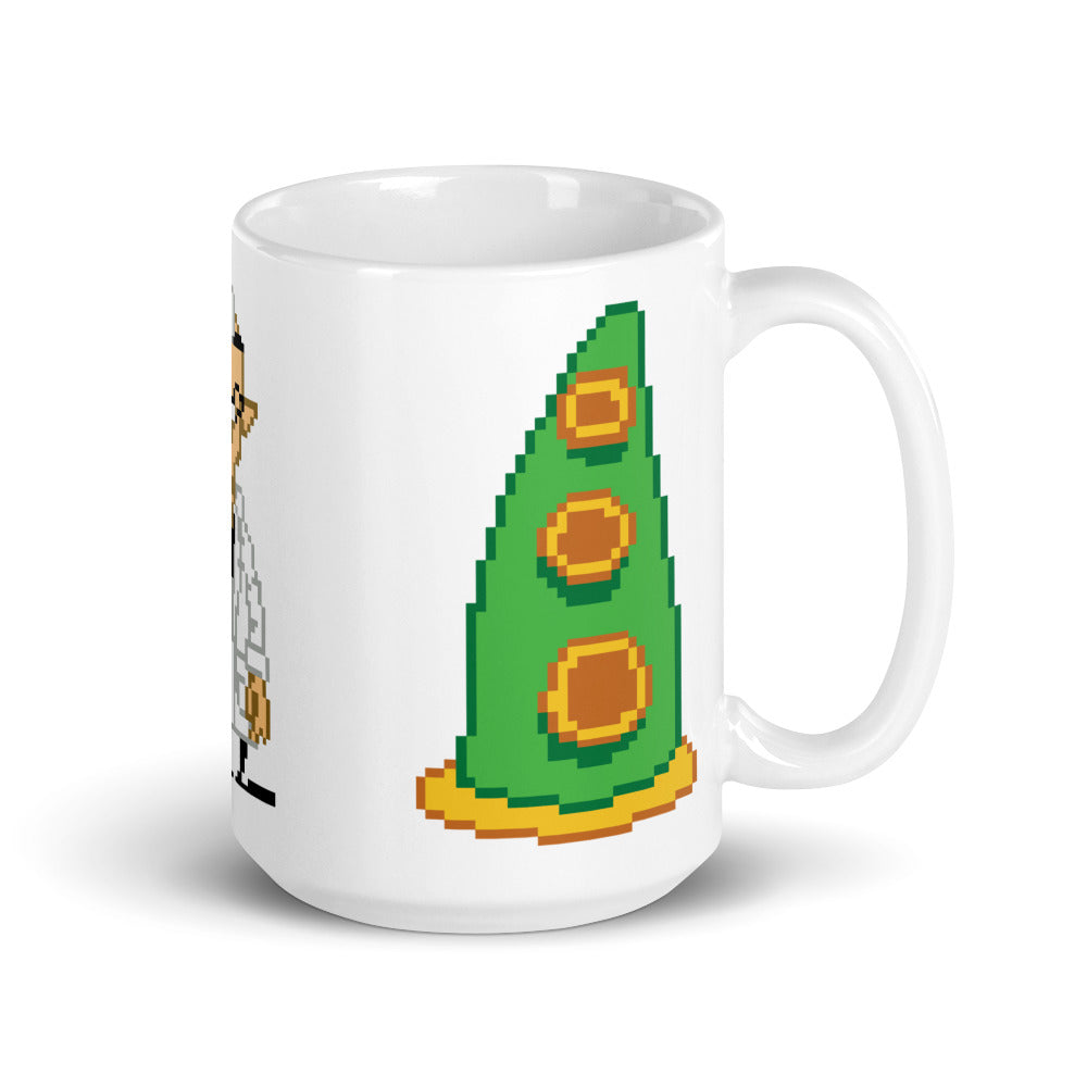 Villians Weiß glänzende Tasse