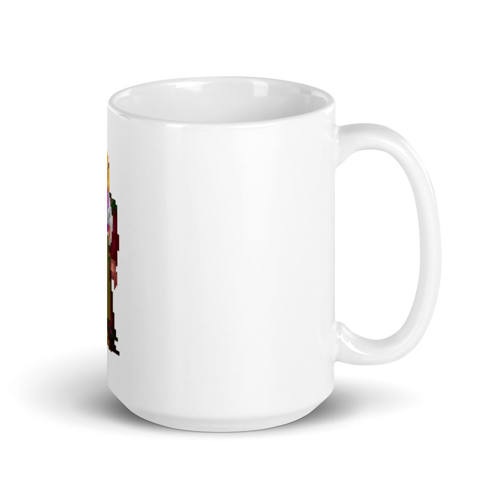 Kyranda White glossy mug RetroWebShop