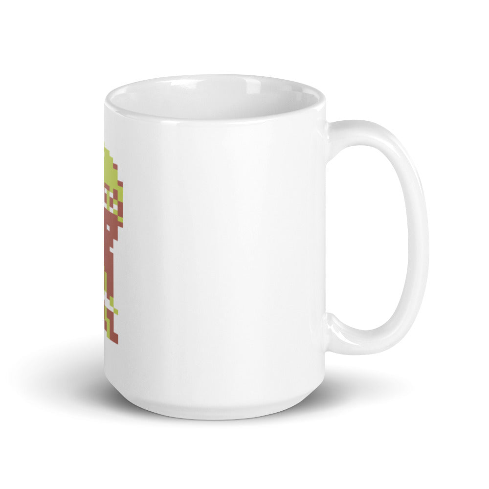 WonderBoy White glossy mug RetroWebShop