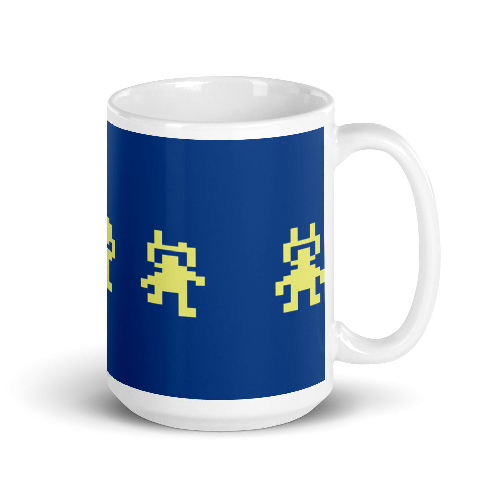 MULE White glossy mug RetroWebShop