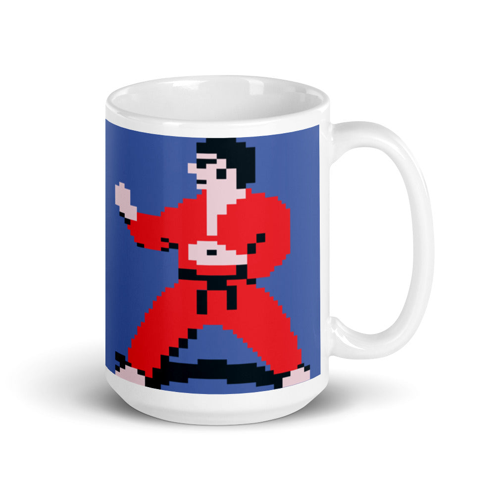 International Karate White glossy mug RetroWebShop