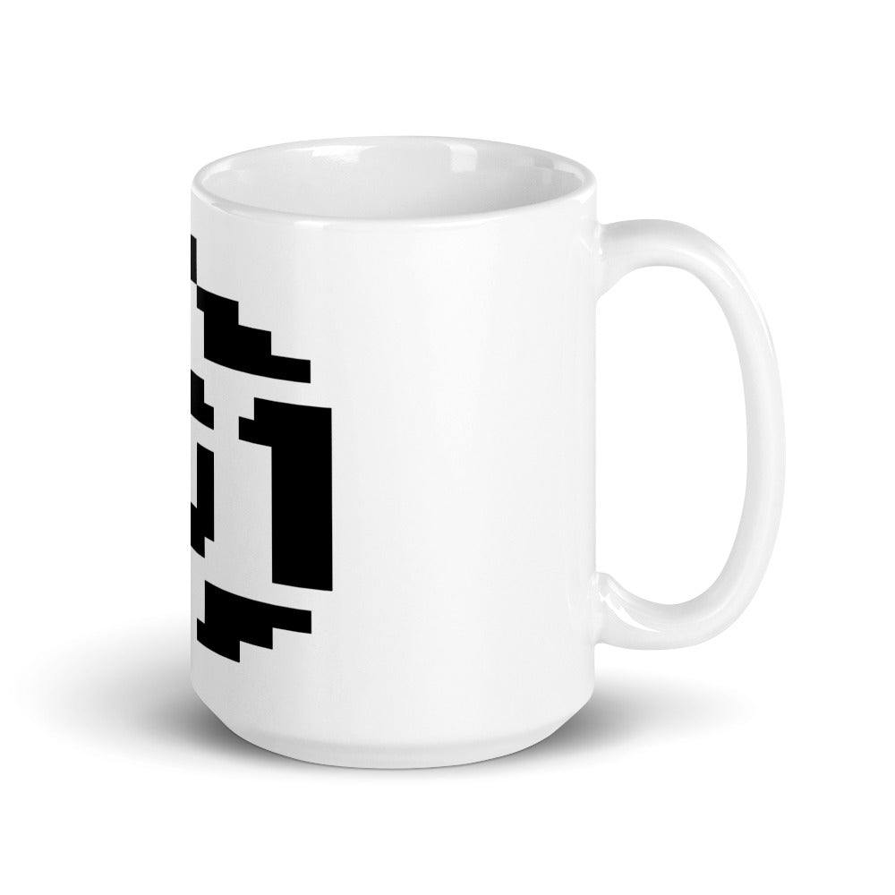 Paradroid White glossy mug RetroWebShop