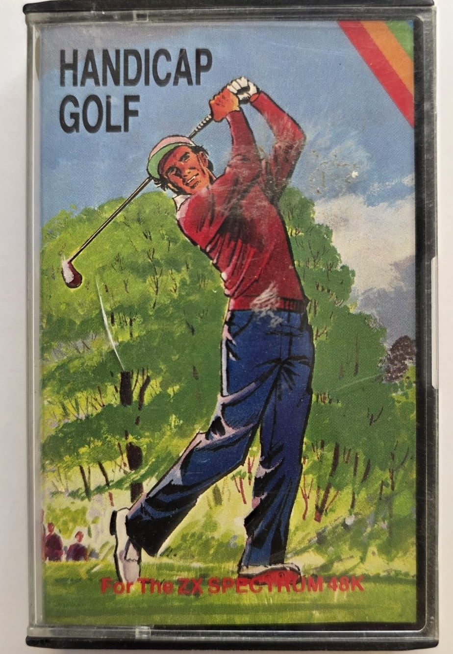 Handicap Golf - ZX Spectrum cassette