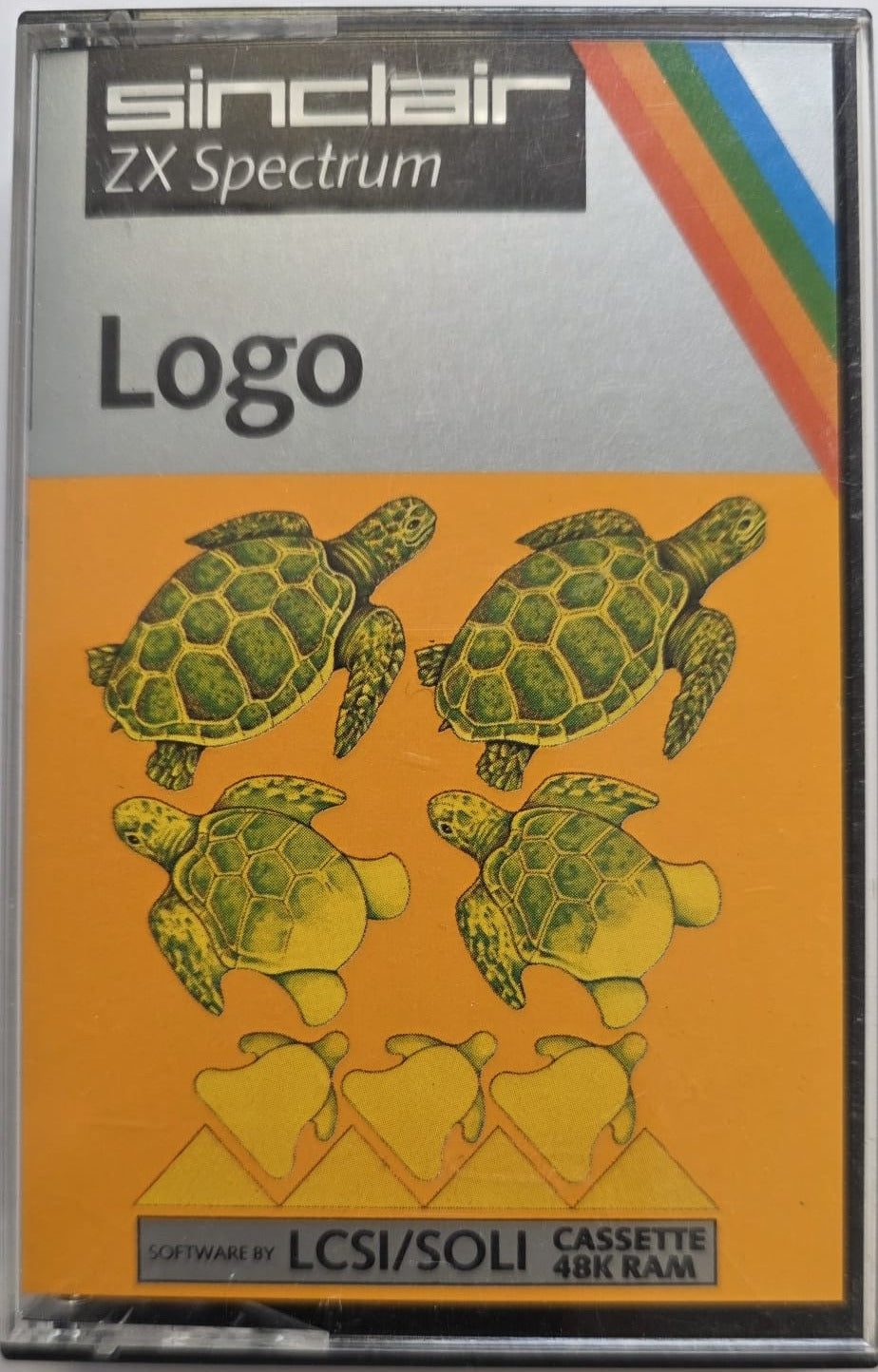 Sinclair Logo - ZX Spectrum cassette