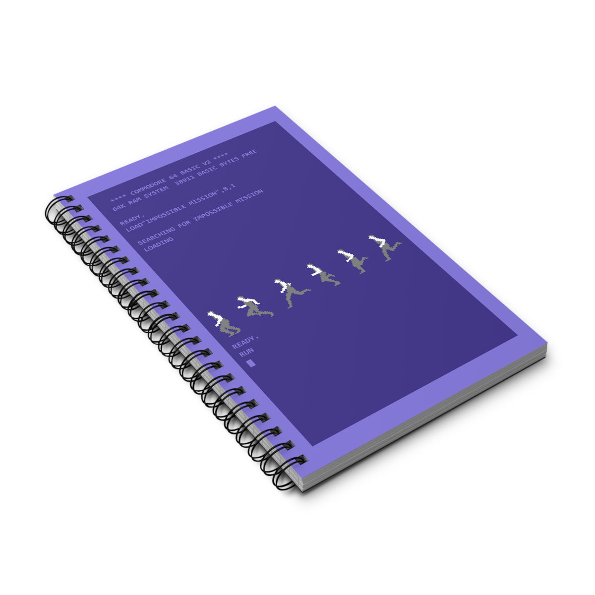 Impossible Mission Runner - Notitieboek Printify