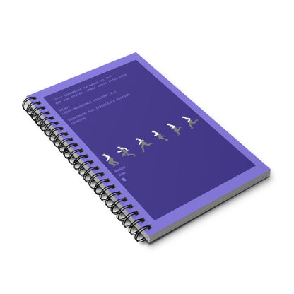Impossible Mission Runner - Notitieboek Printify