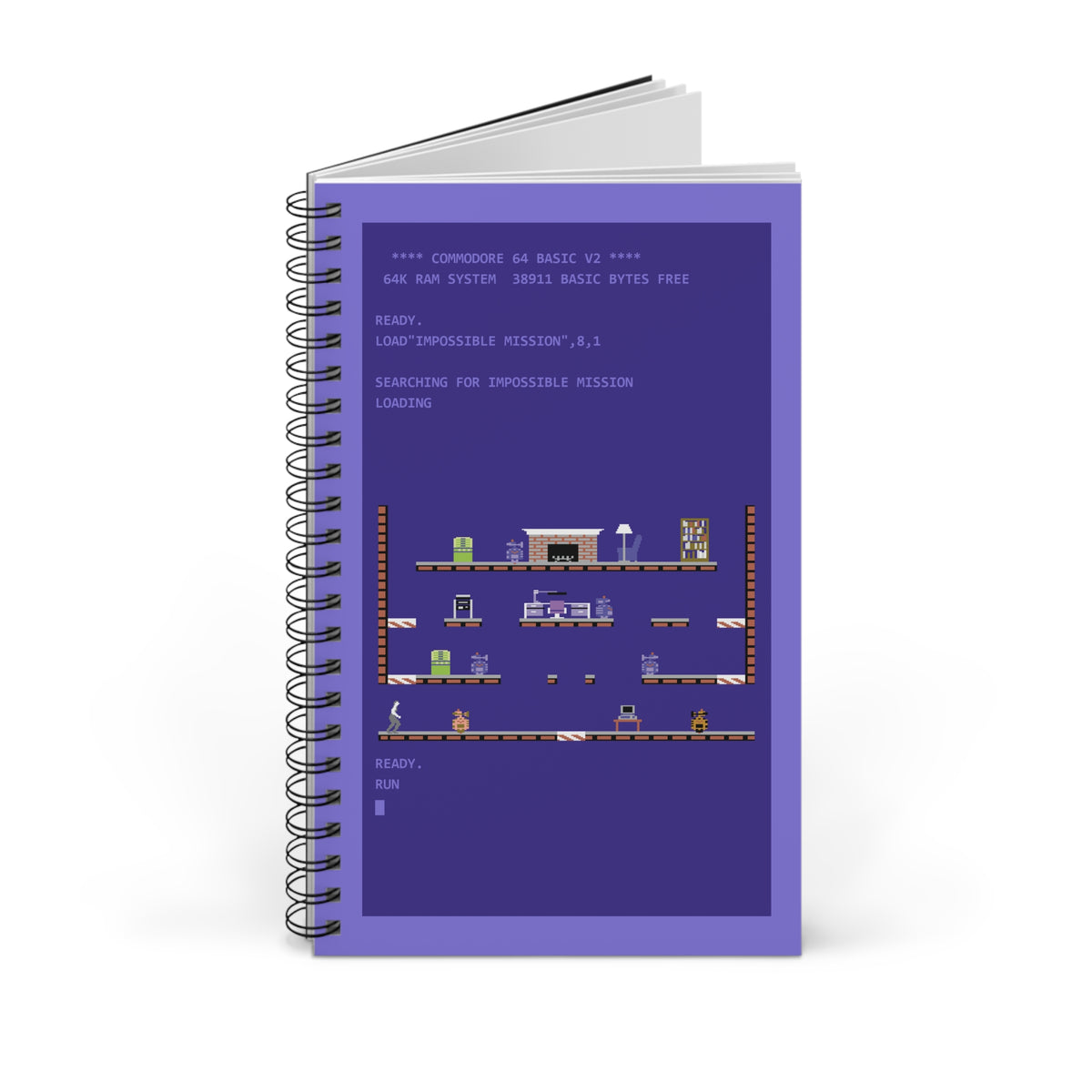 Impossible Mission - Notitieboek Printify