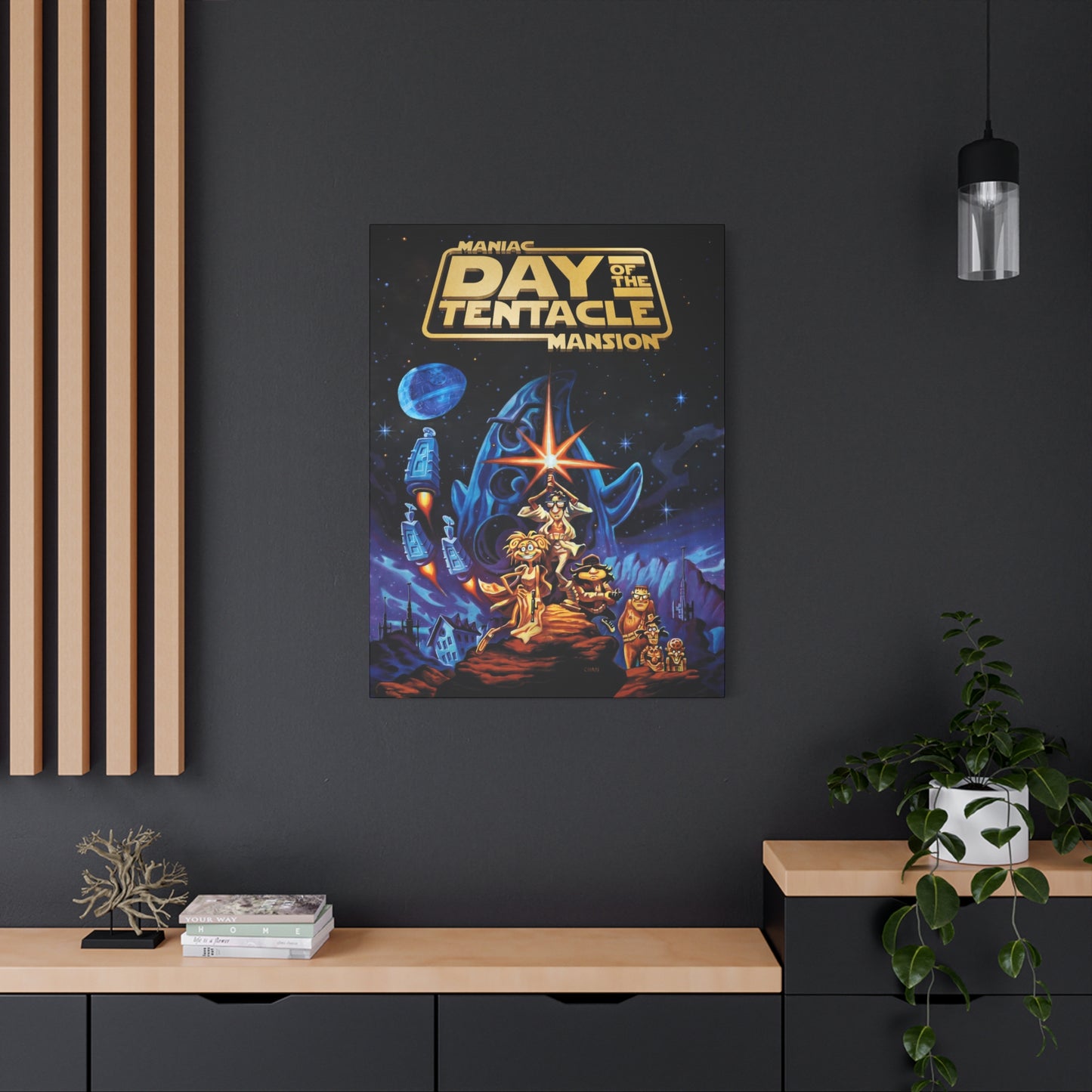 Day of the Tentacle Canvas Star Wars
