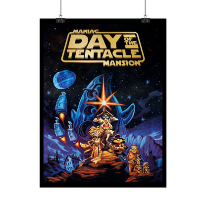 Day of the Tentacle Poster Star Wars