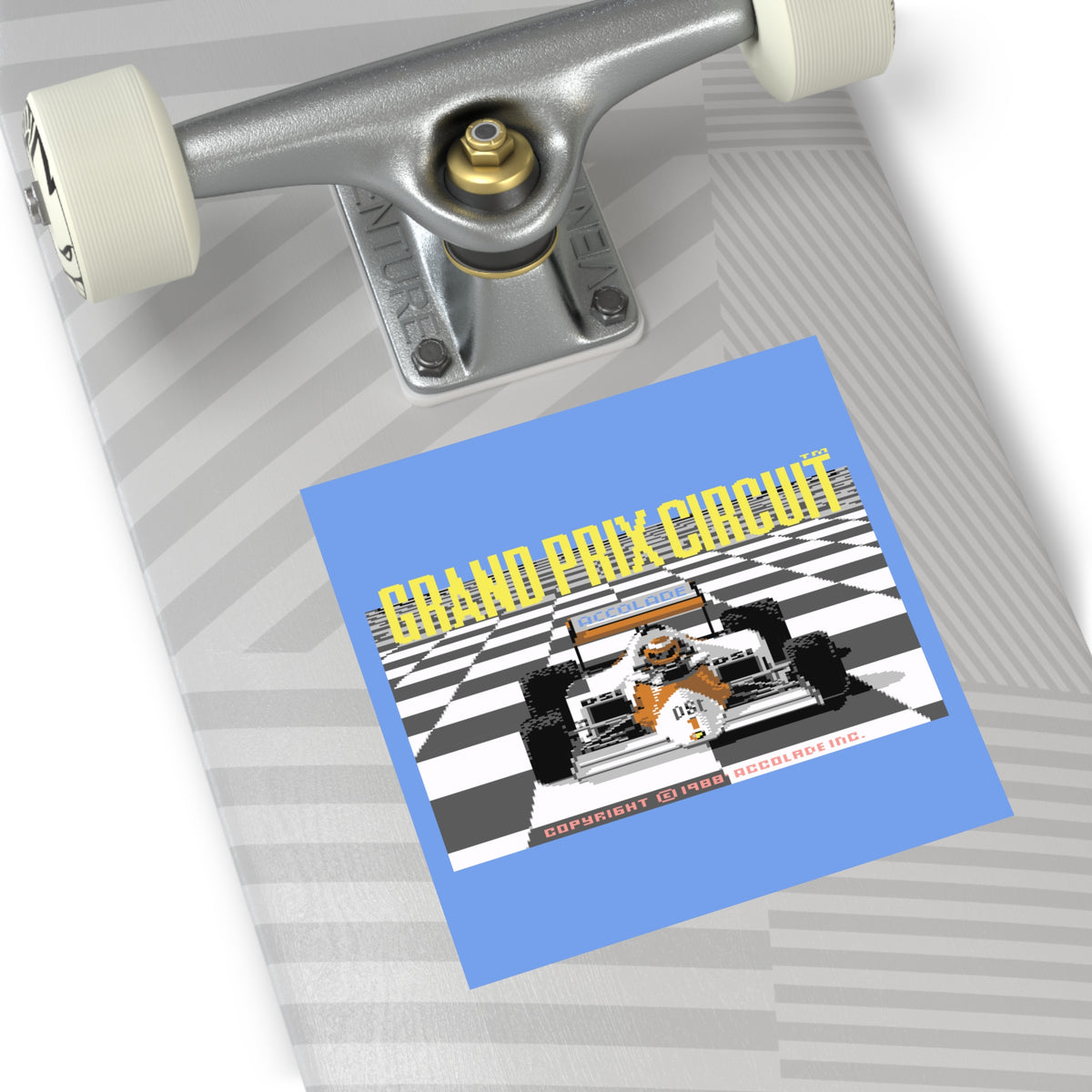 Grand Prix Circuit - Sticker Printify