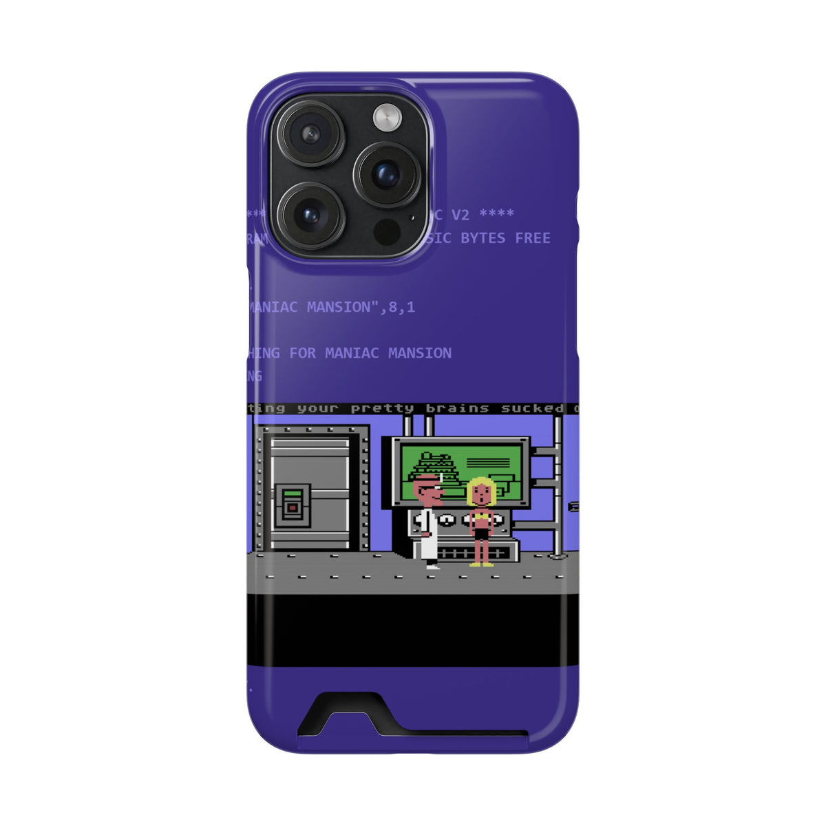 Maniac Mansion - Telefoonhoesje Printify