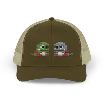 Bubble Bobble - Snapback Truckerpet Printify