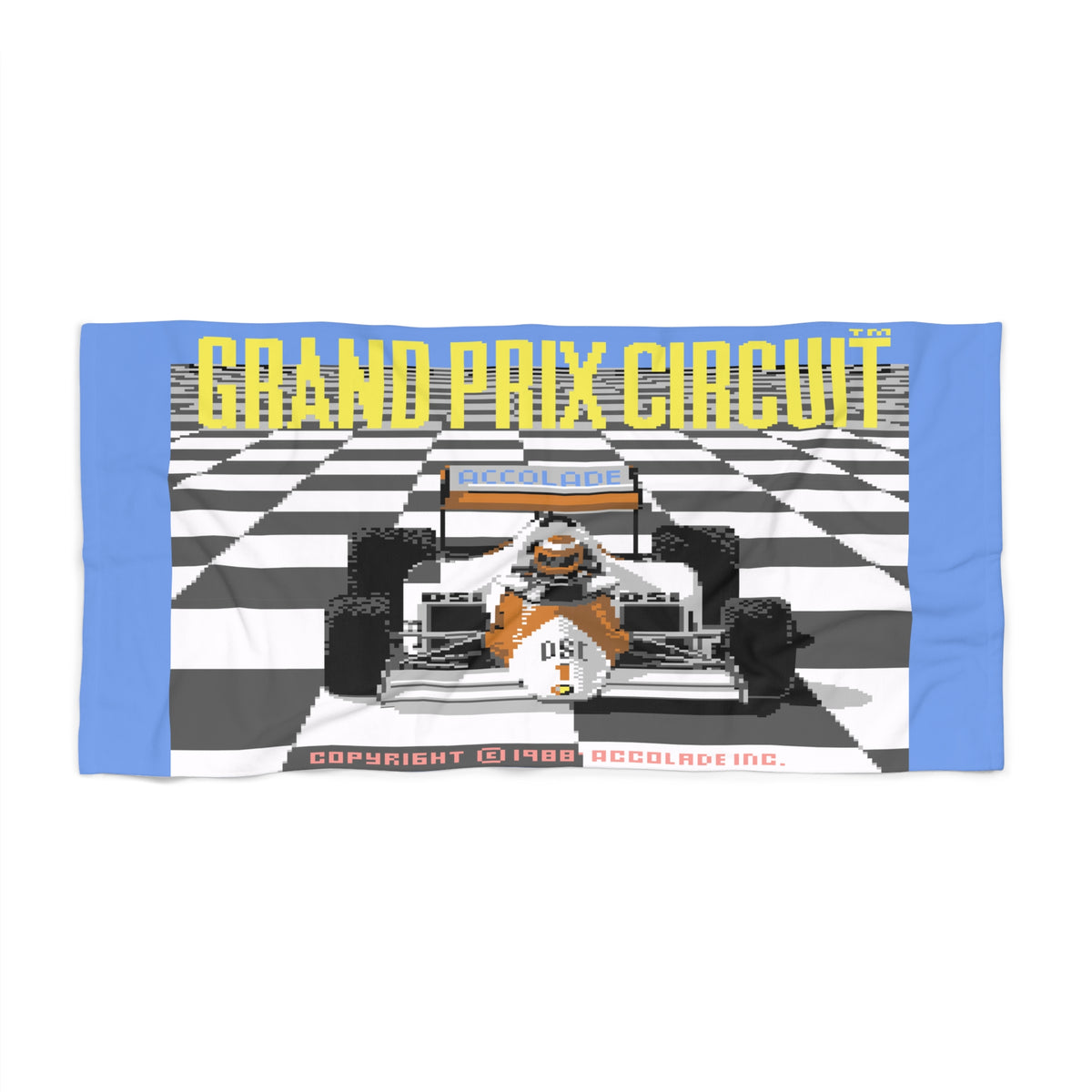 Grand Prix Circuit - Handdoek Printify