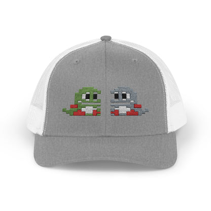Bubble Bobble - Snapback Truckerpet Printify