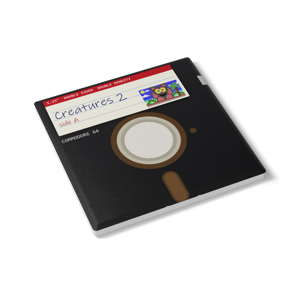 Creatures 2 - Floppy Onderzetter Printify