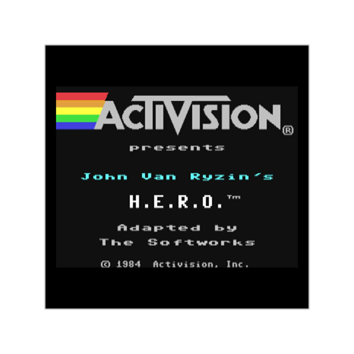 H.E.R.O. - Sticker Printify