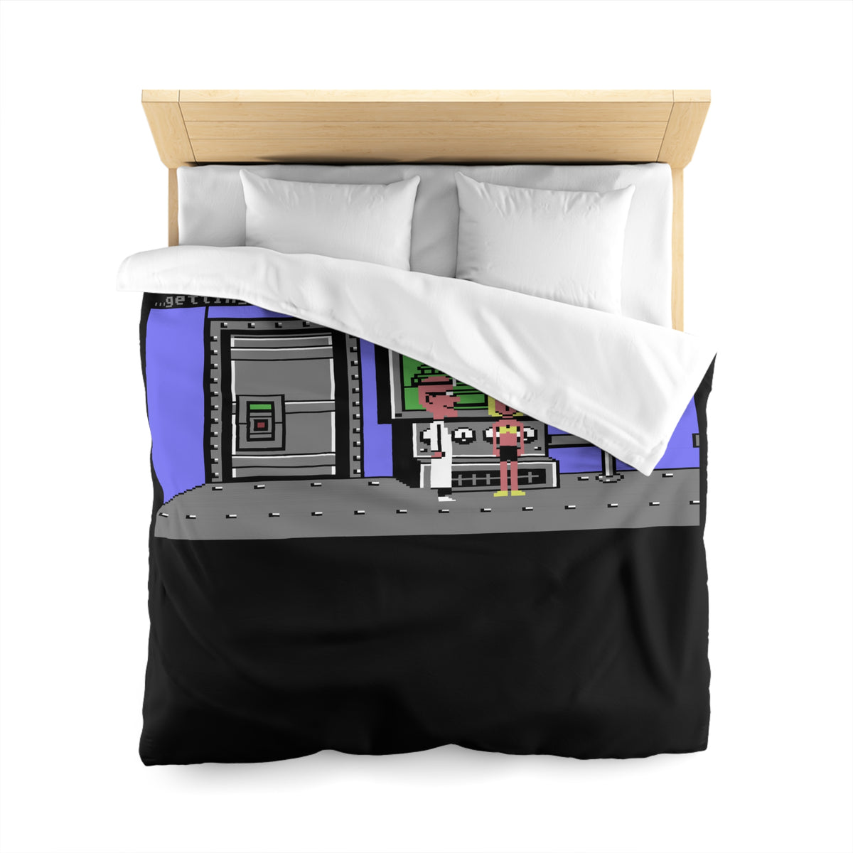 Maniac Mansion - Dekbedovertrek Printify