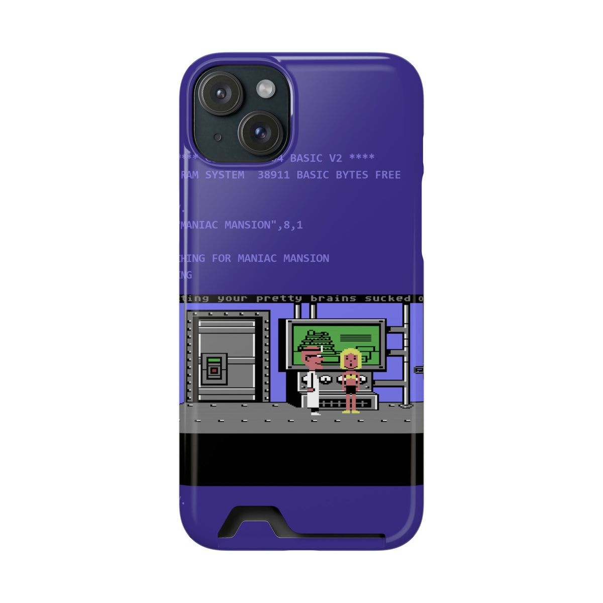 Maniac Mansion - Telefoonhoesje Printify