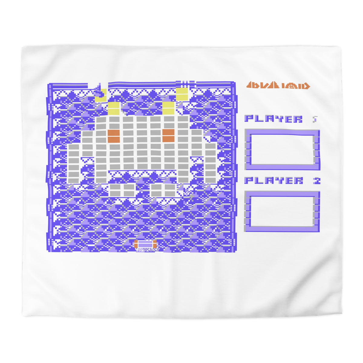 Arkanoid Level Map - Dekbedovertrek Printify