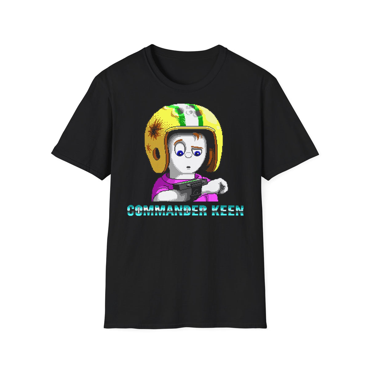 Commander Keen (Neural Stunner) - T-shirt Printify