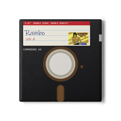 Rambo - Floppy Onderzetter Printify