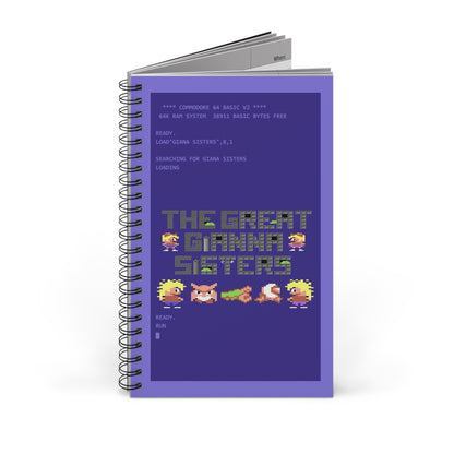 The Great Giana Sisters - Notitieboek Printify