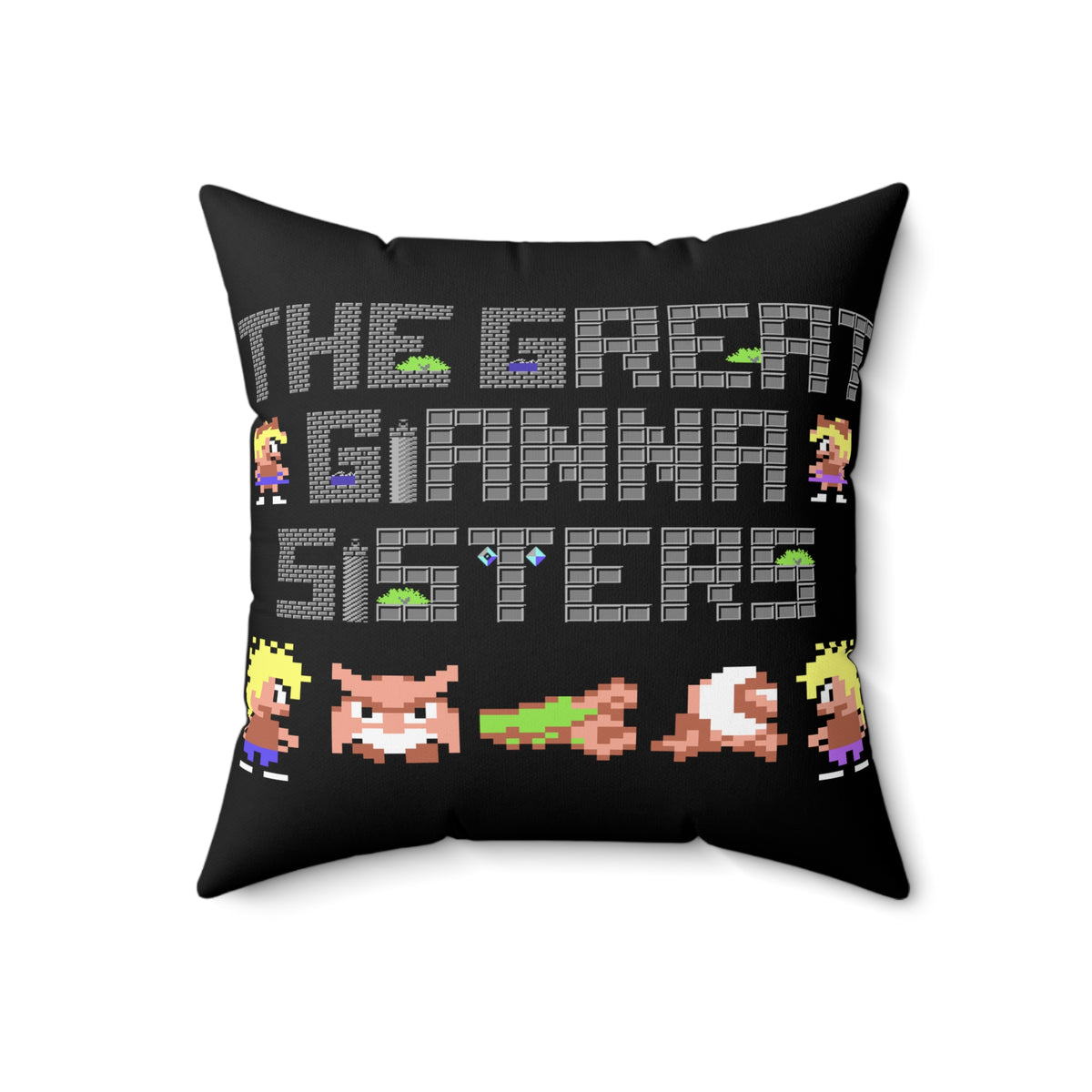 The Great Giana Sisters - Kussen Printify