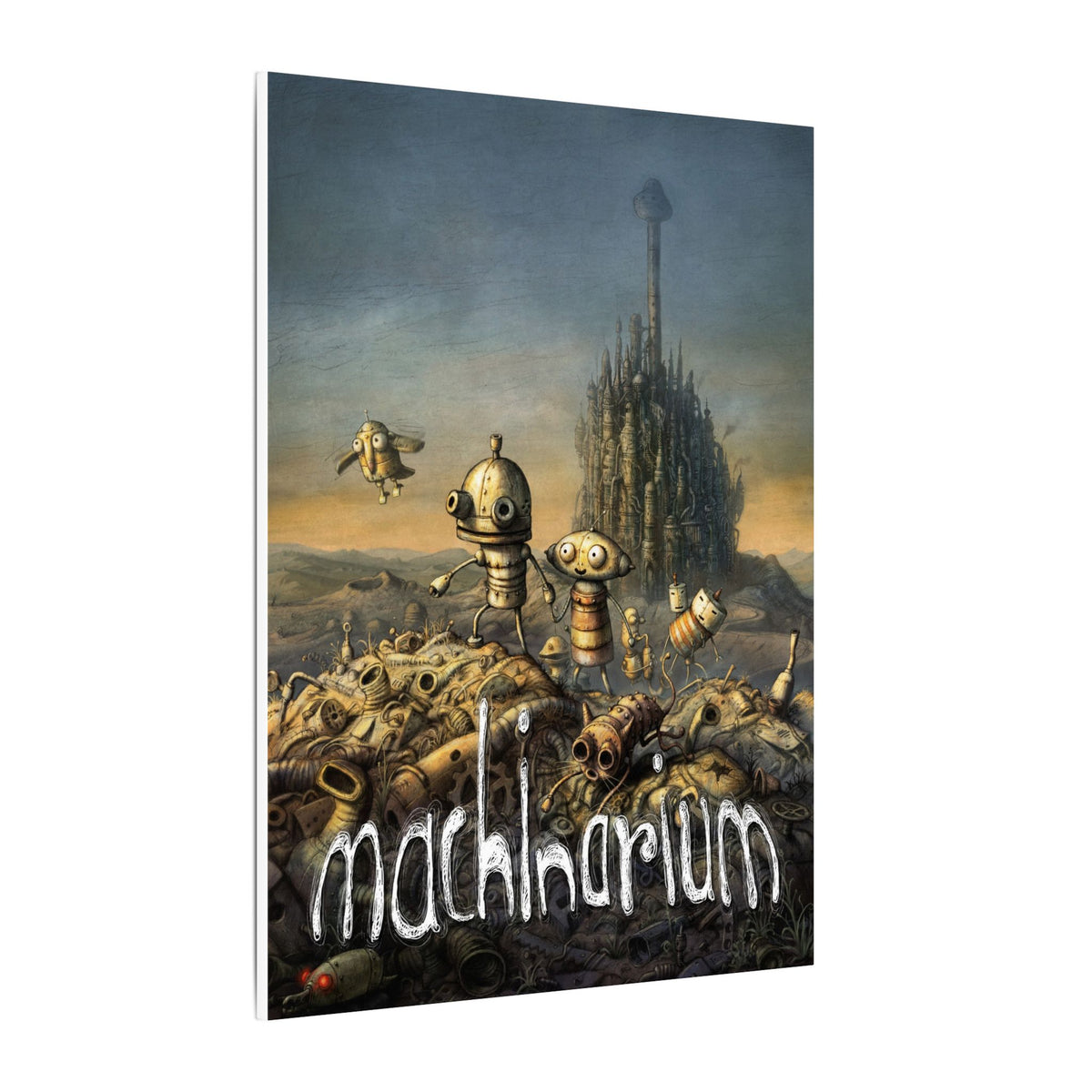 Machinarium (met logo) - Canvas Printify