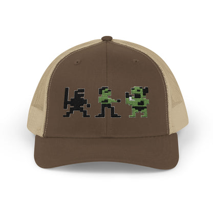 Bruce Lee Characters - Snapback Truckerpet Printify