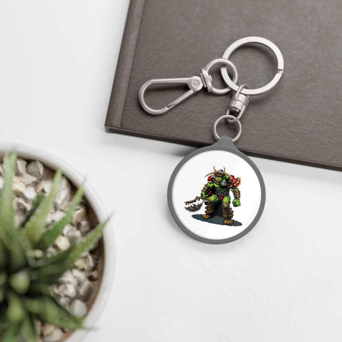 Warcraft Orc - Sleutelhanger Printify