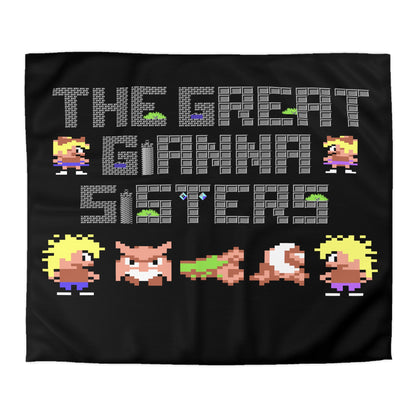 The Great Giana Sisters - Dekbedovertrek Printify