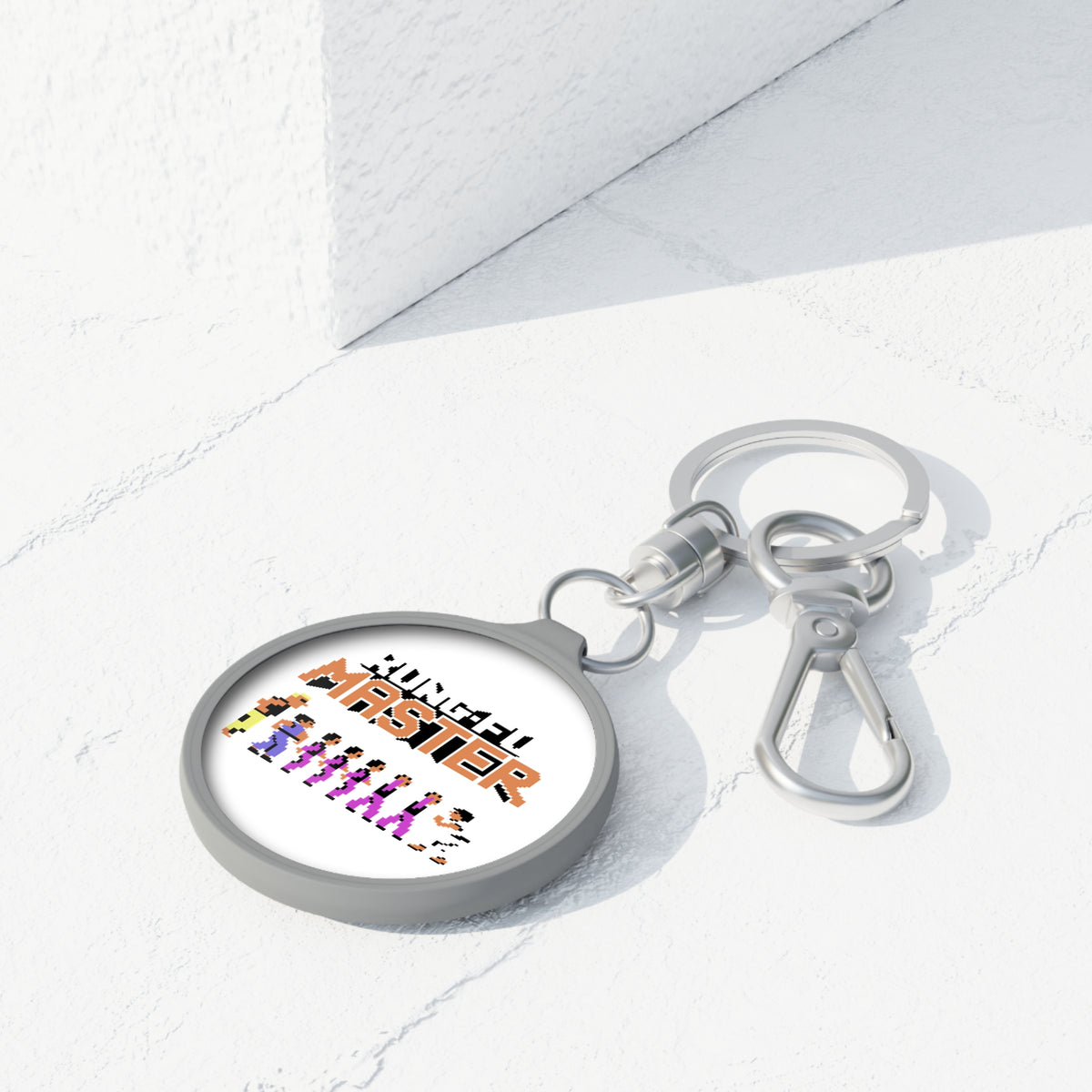 Kung-Fu Master - Sleutelhanger Printify