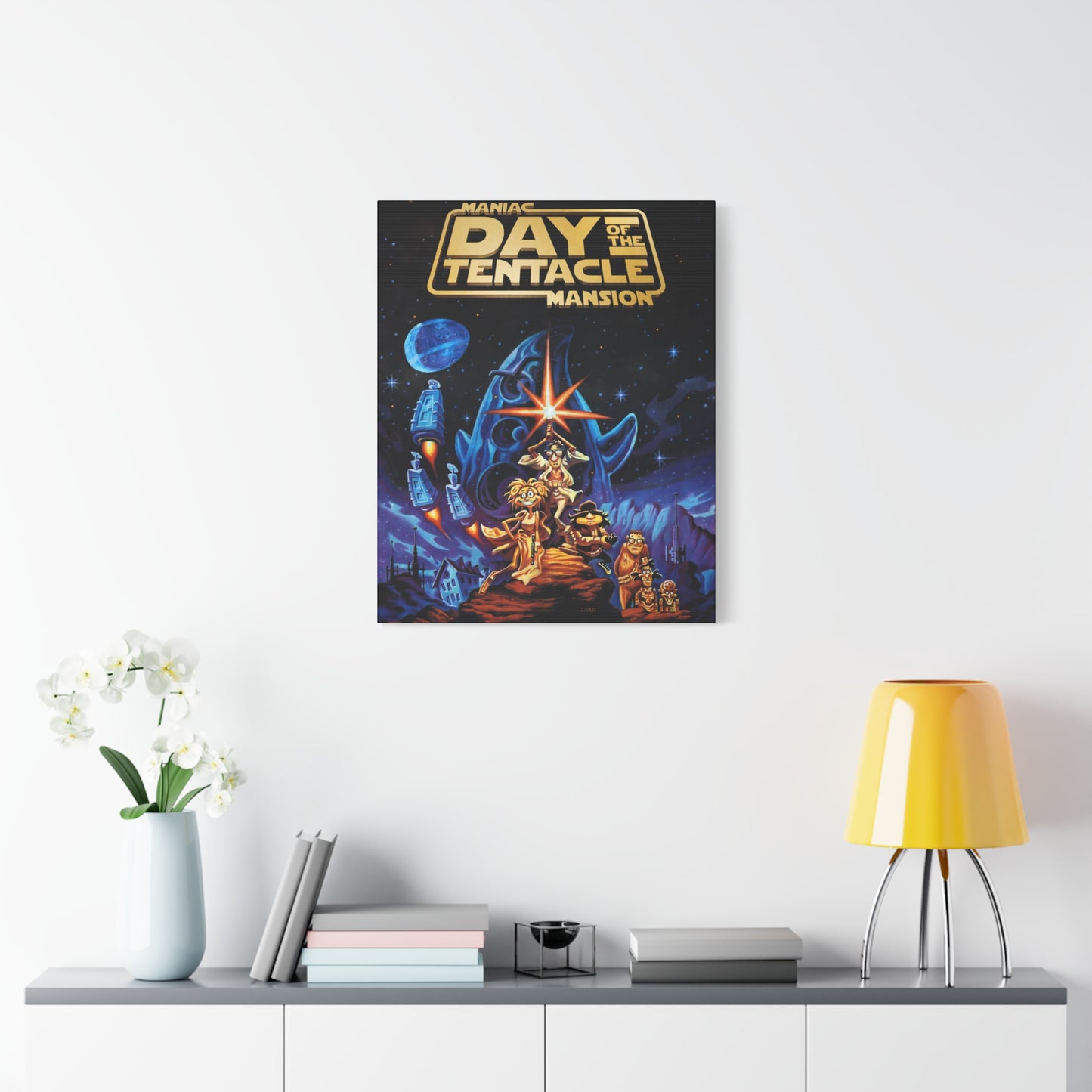 Day of the Tentacle Canvas Star Wars
