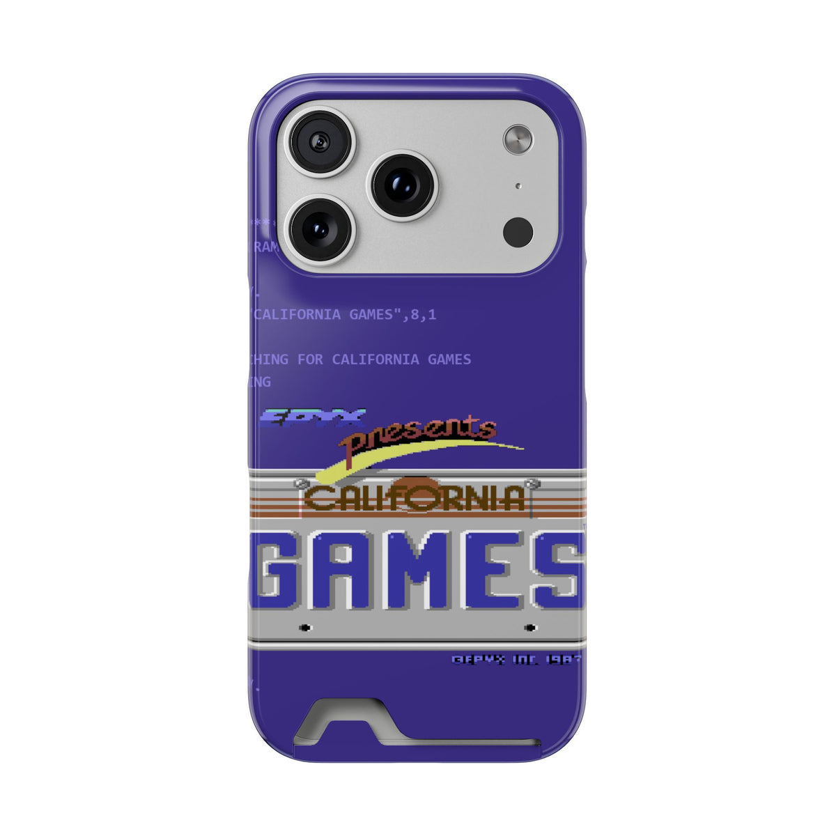 California Games - Telefoonhoesje Printify