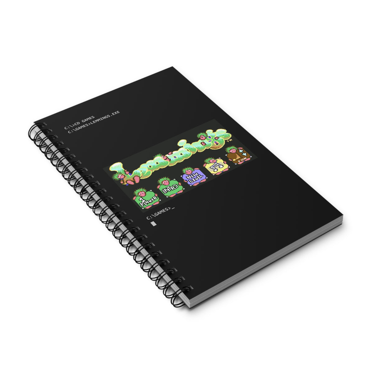 Lemmings - Notitieboek Printify