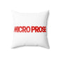 Micro Prose Spun Polyester Square Pillow