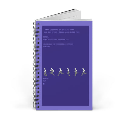 Impossible Mission Runner - Notitieboek Printify